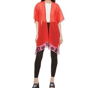 Juicy By Juicy Couture Contrast Logo Wrap / Cover up